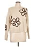 Major Label Group Floral Tan Pullover Sweater Size L - photo 1