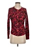 Lands' End 100% Supima Cotton Red Cardigan Size S - photo 1