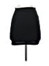 Unbranded Solid Black Casual Skirt Size 2 - photo 2