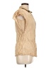 Assorted Brands Tan Sleeveless Button-Down Shirt Size L - photo 4