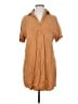 Universal Thread 100% Lyocell Tan Casual Dress Size S - photo 1