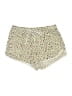 Papaya Floral Gold Shorts Size S - photo 1
