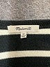 Madewell Stripes Black Short Sleeve Turtleneck Size XS - photo 7