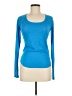 Under Armour 100% Polyester Blue Long Sleeve T-Shirt Size M (estimated) - photo 1