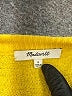 Madewell Color Block Yellow Pullover Sweater Size S - photo 7