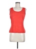 St. John Orange Sleeveless Top Size M - photo 1