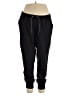 Assorted Brands Solid Black Track Pants Size 2X - photo 1