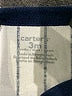 Carter's 100% Cotton Stripes Ivory Long Sleeve Onesie 0-3 MO / 3 MO - photo 3