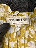 Studio B by BOBEAU 100% Rayon Yellow Sleeveless Blouse Size L - photo 7