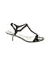 Fioni Silver Black Sandals Size 11 - photo 1