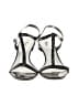 Fioni Silver Black Sandals Size 11 - photo 2