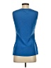 Sachin + Babi 100% Polyester Blue Sleeveless Top Size 2 - photo 2