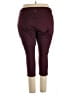 Athletech Solid Burgundy Active Pants Size 3X - photo 2