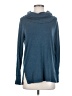 Lou & Grey Blue Turtleneck Sweater Size S - photo 1