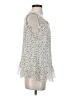 CAbi 100% Polyester Ivory Sleeveless Blouse Size S - photo 4