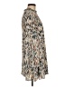Olivaceous 100% Polyester Print Tan Casual Dress Size M - photo 4
