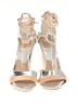 Dolce Vita Metallic Silver Heels Size 7 1/2 - photo 2