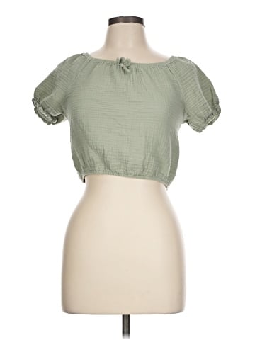 Self Esteem Short Sleeve Blouse (view 1)