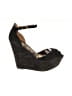 Sam Edelman Black Wedges Size 9 1/2 - photo 1