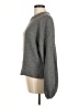 Express Solid Gray Pullover Sweater Size M - photo 5