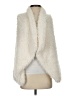 Leighton 100% Polyester White Cardigan Size S - photo 1