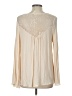 Bow & Arrow 100% Rayon Ivory Long Sleeve Blouse Size L - photo 2