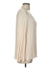 Bow & Arrow 100% Rayon Ivory Long Sleeve Blouse Size L - photo 4