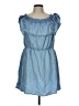 Express 100% Lyocell Blue Casual Dress Size L - photo 1