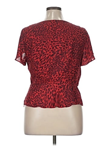Fame And Partners Short Sleeve Blouse (view 2)
