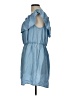 Express 100% Lyocell Blue Casual Dress Size L - photo 5