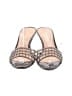 Veronica Beard Silver Black Sandals Size 8 - photo 2
