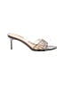 Veronica Beard Silver Black Sandals Size 8 - photo 1