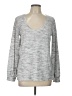 Express Outlet Silver Pullover Sweater Size L - photo 1