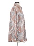 PrettyLittleThing 100% Polyester Paisley Silver Long Sleeve Blouse Size 4 - photo 4