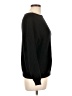 Unbranded Solid Black Pullover Sweater Size L - photo 4