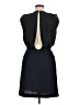 L'Agence Solid Black Cocktail Dress Size XL (4) - photo 2