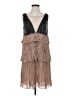Noble Brown Cocktail Dress Size 2 - photo 1