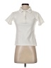 FABIANI Ivory Short Sleeve Blouse Size S - photo 1