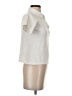FABIANI Ivory Short Sleeve Blouse Size S - photo 4