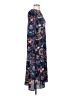 I. Madeline 100% Polyester Paisley Blue Casual Dress Size S - photo 4
