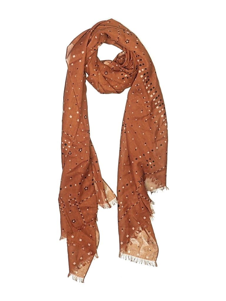 Pre-owned Mwl By Madewell Scarf In Brown