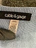 Cable & Gauge Blue Sweatshirt Size L - photo 7