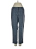 The Limited Chevron-herringbone Blue Casual Pants Size 4 (petite) - photo 1