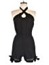 Assorted Brands Solid Black Romper Size M - photo 1