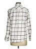 Lands' End Plaid Ivory Long Sleeve Button-Down Shirt Size 8 - photo 2