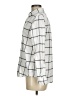 Lands' End Plaid Ivory Long Sleeve Button-Down Shirt Size 8 - photo 5