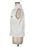 Unbranded White Sleeveless Button-Down Shirt Size M - photo 5