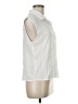 Unbranded White Sleeveless Button-Down Shirt Size M - photo 4