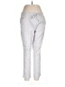 Level 99 Solid Silver Linen Pants Size L - photo 1