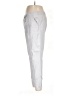 Level 99 Solid Silver Linen Pants Size L - photo 5